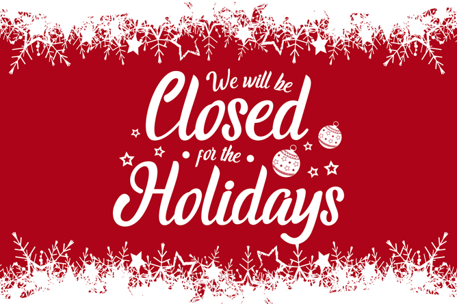 Closed for The Holidays - The Kove Restaurant Audubon New Jersey